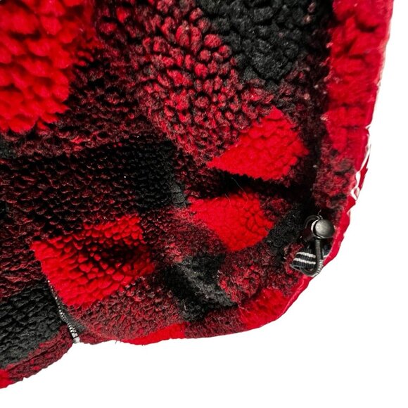 NAUTICA Mens Quilted Puffer Jacket Water Wind Resistant Red Fleece Lined XL Coat - Picture 10 of 14